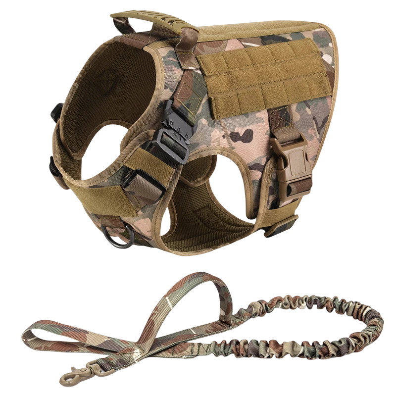 Pettorina per cani stile militare