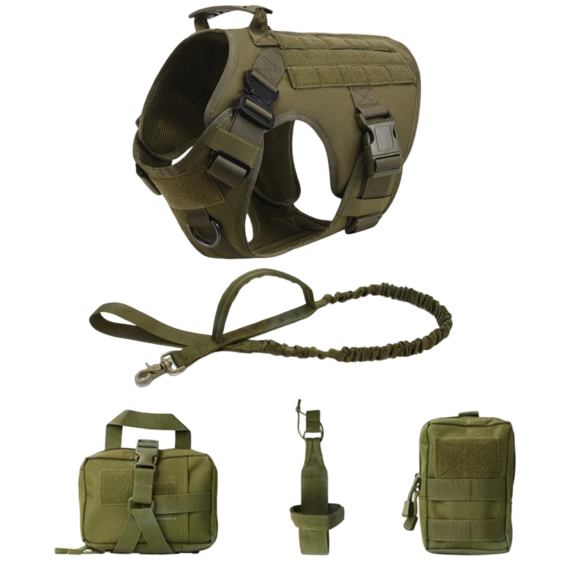 Pettorina per cani stile militare