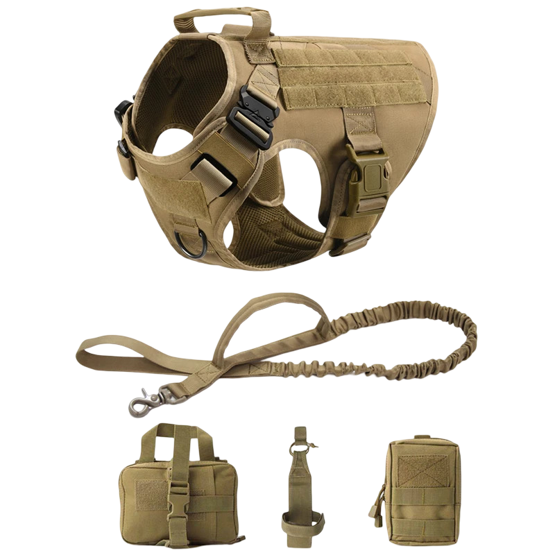 Pettorina per cani stile militare